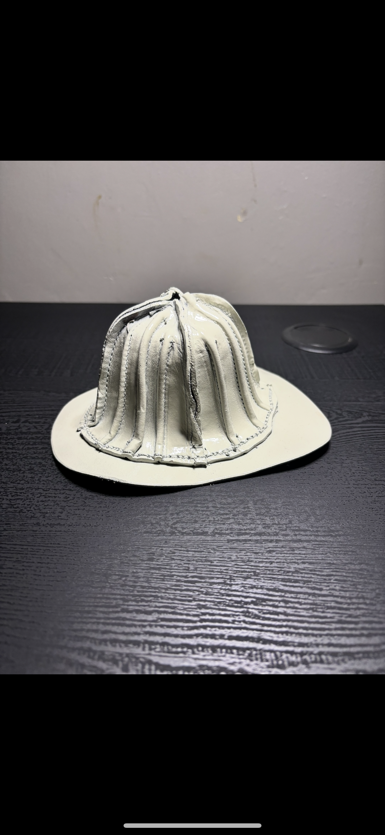 Mini Leather Helmet