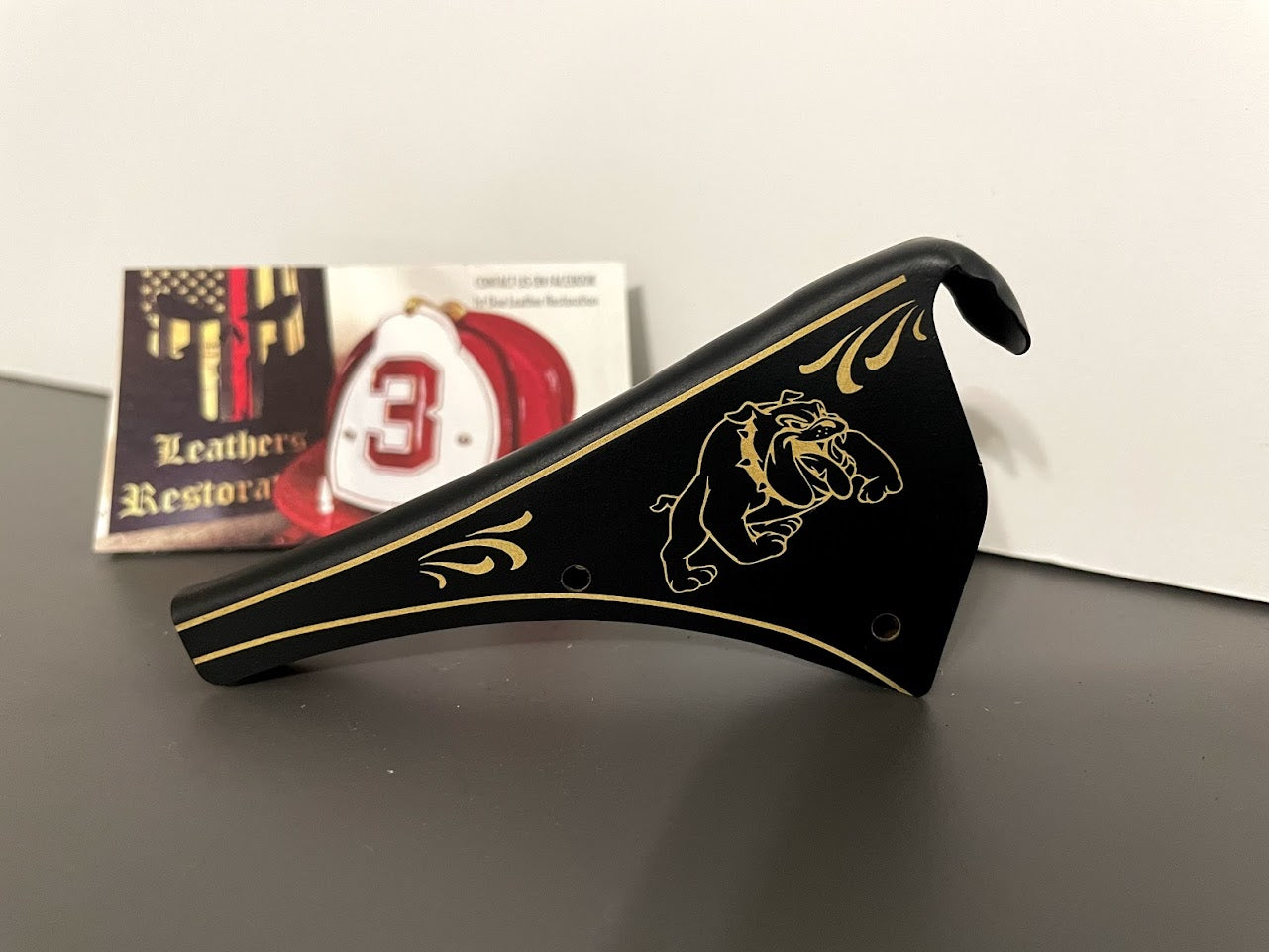 The Bulldog Front Holder – 1st Due Leathers Restoration