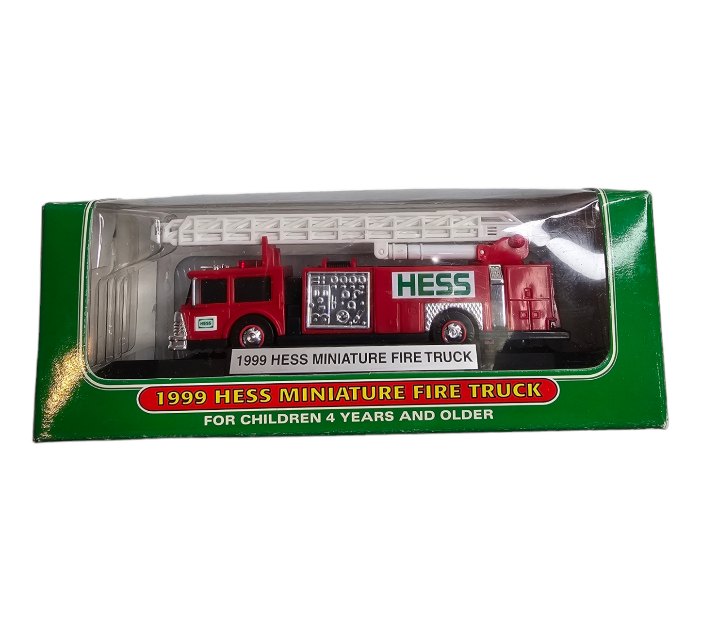 1999 Hess Miniature Ladder Fire Truck with Lights