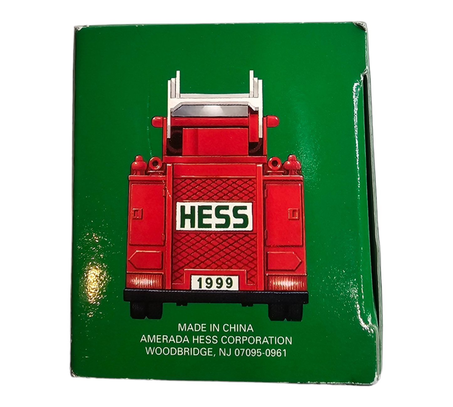 1999 Hess Miniature Ladder Fire Truck with Lights