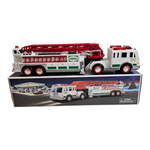 HESS 2000 Fire Truck Tiller with Working Lights and Sirens