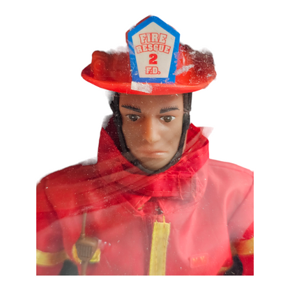 2002 America's Bravest Fire  Firefighter Action Figure